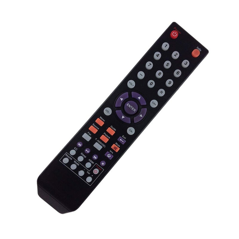 Ubay Remote Control Compatible for Sceptre TV 142020479999K E195BV-SR X505BV-FMQC X322BV-MQC X325BV-FMQC X405BV-FMQR E505BV-FMQKC X505BV-FMQR - Image 2